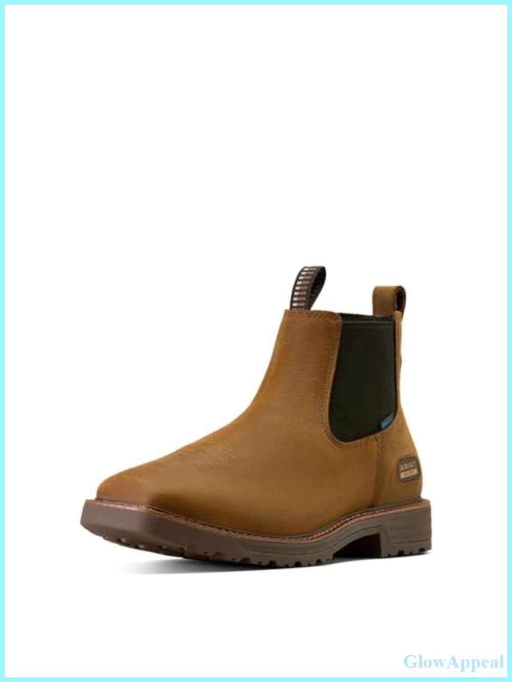 Ariat Activator Chelsea Waterproof Wide Square Toe Work Boot